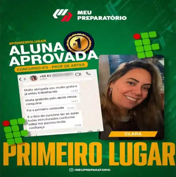 Depoimento de aluno aprovado 4