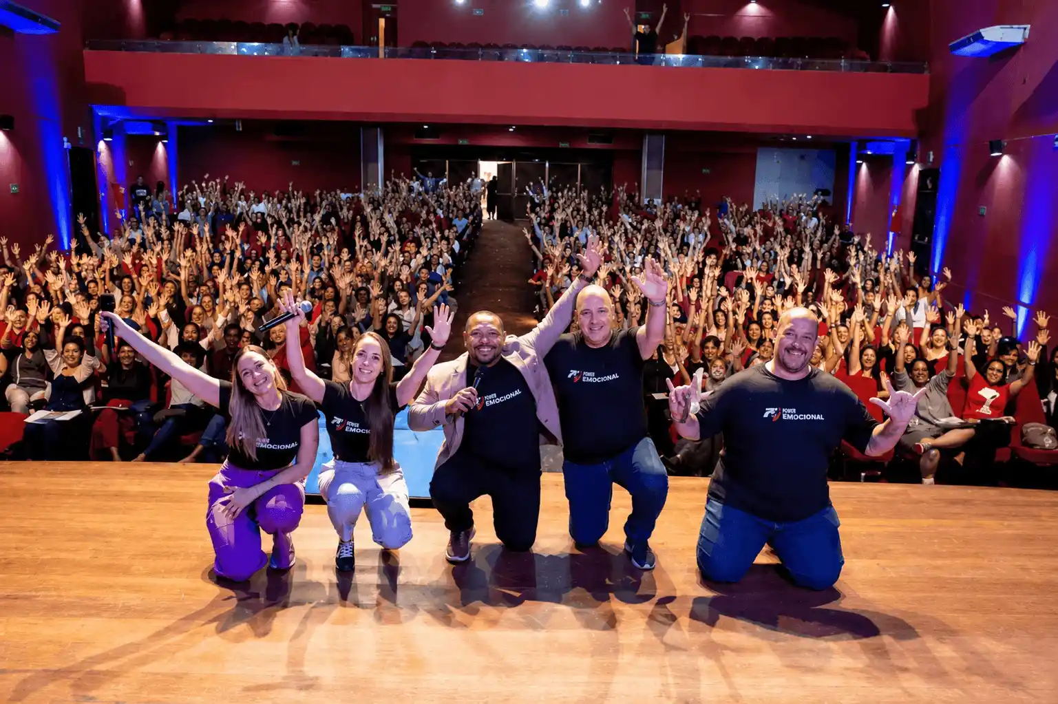 Evento do Meu Preparatório com professores e plateia